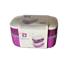 Bentgo All-In-One Stackable Bento Lunch Box - Reusable Durable & Eco-Friendly